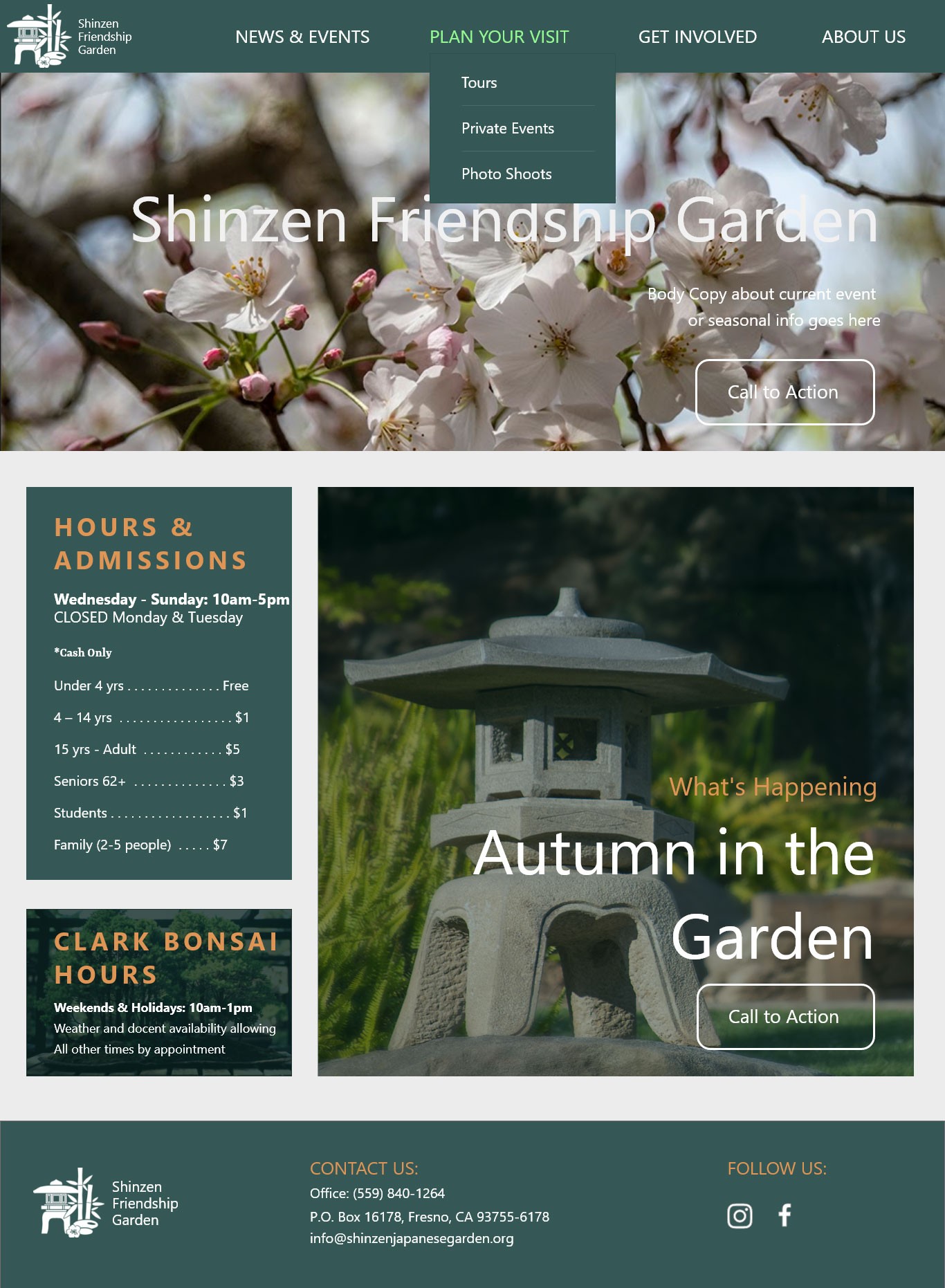 New shinzen website